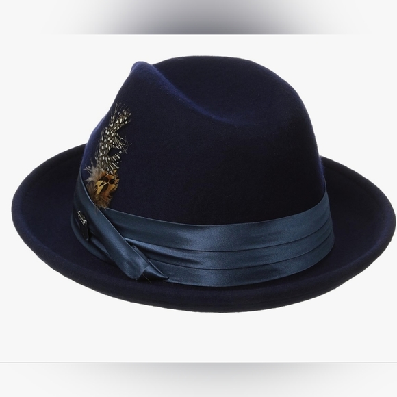 Stacy Adams Other - Stacy Adams Men's Wool Rocker Fedora.size M